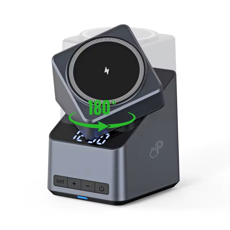 Magnetic 4 in 1 Auto Rotation Wireless Charger
