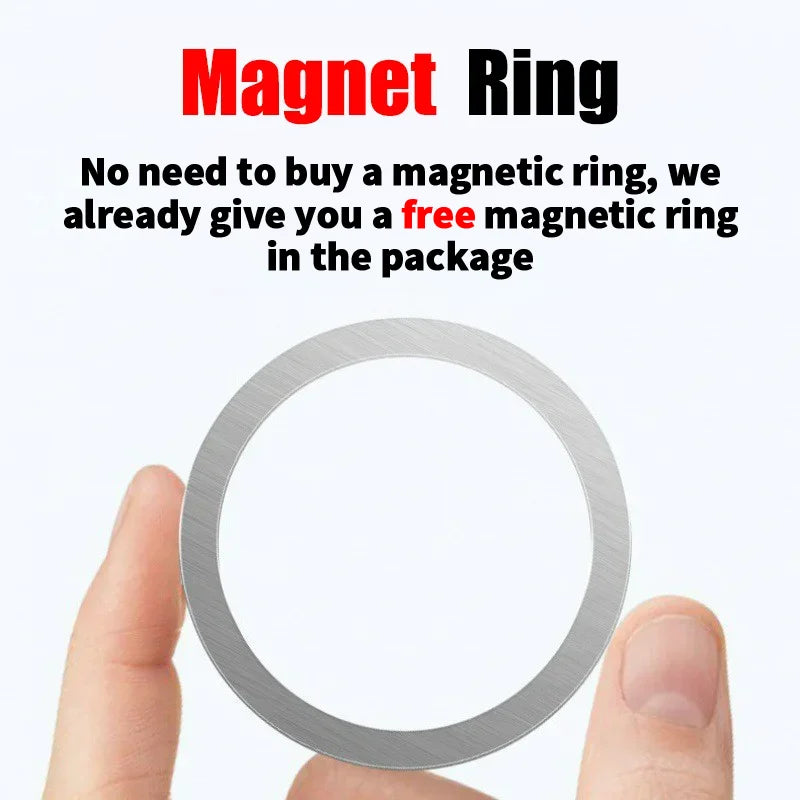 Magnetic Wireless Power Bank – 22.5W PD Fast Charging + 15W Qi Wireless Charger for iPhone, Xiaomi, Huawei & More