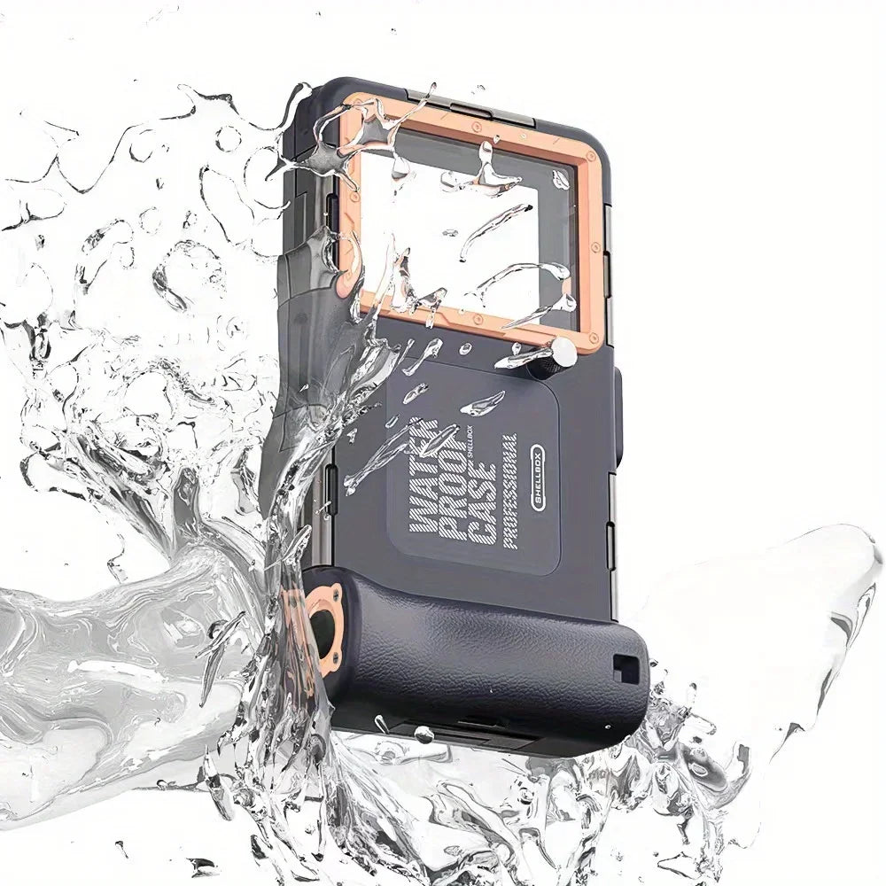 Waterproof Diving Phone Case with Lanyard – 15m/50ft Premium Protective Housing