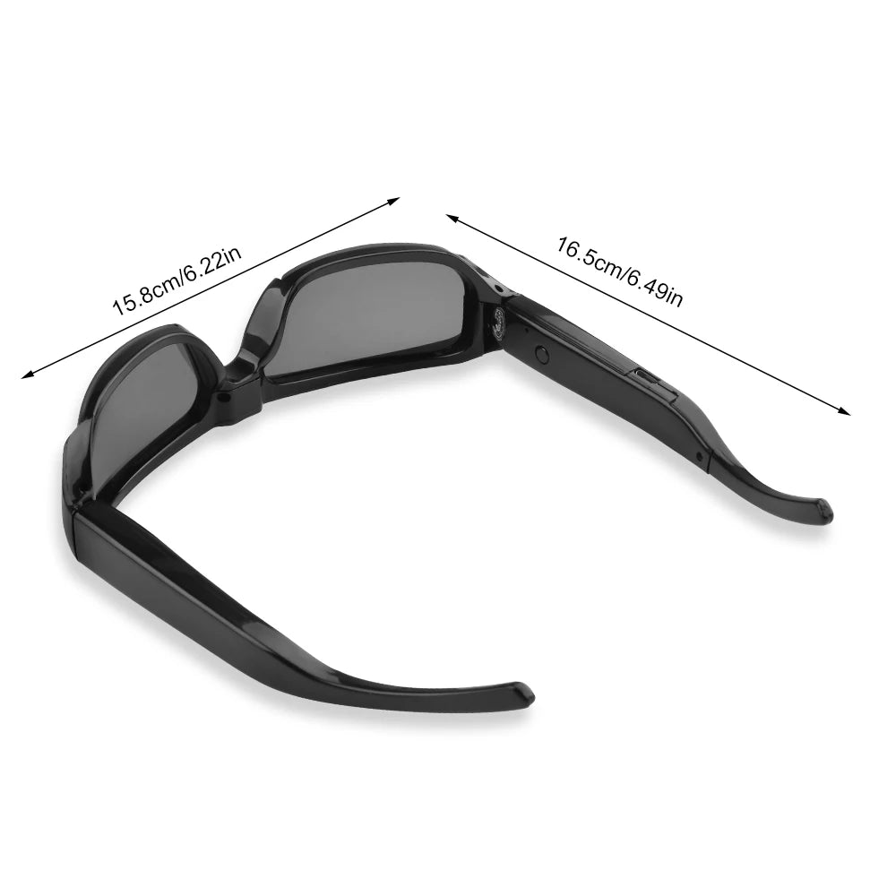 1080P Full HD Spy Glasses Camera | Hidden Sunglasses Camcorder with TF Card Slot