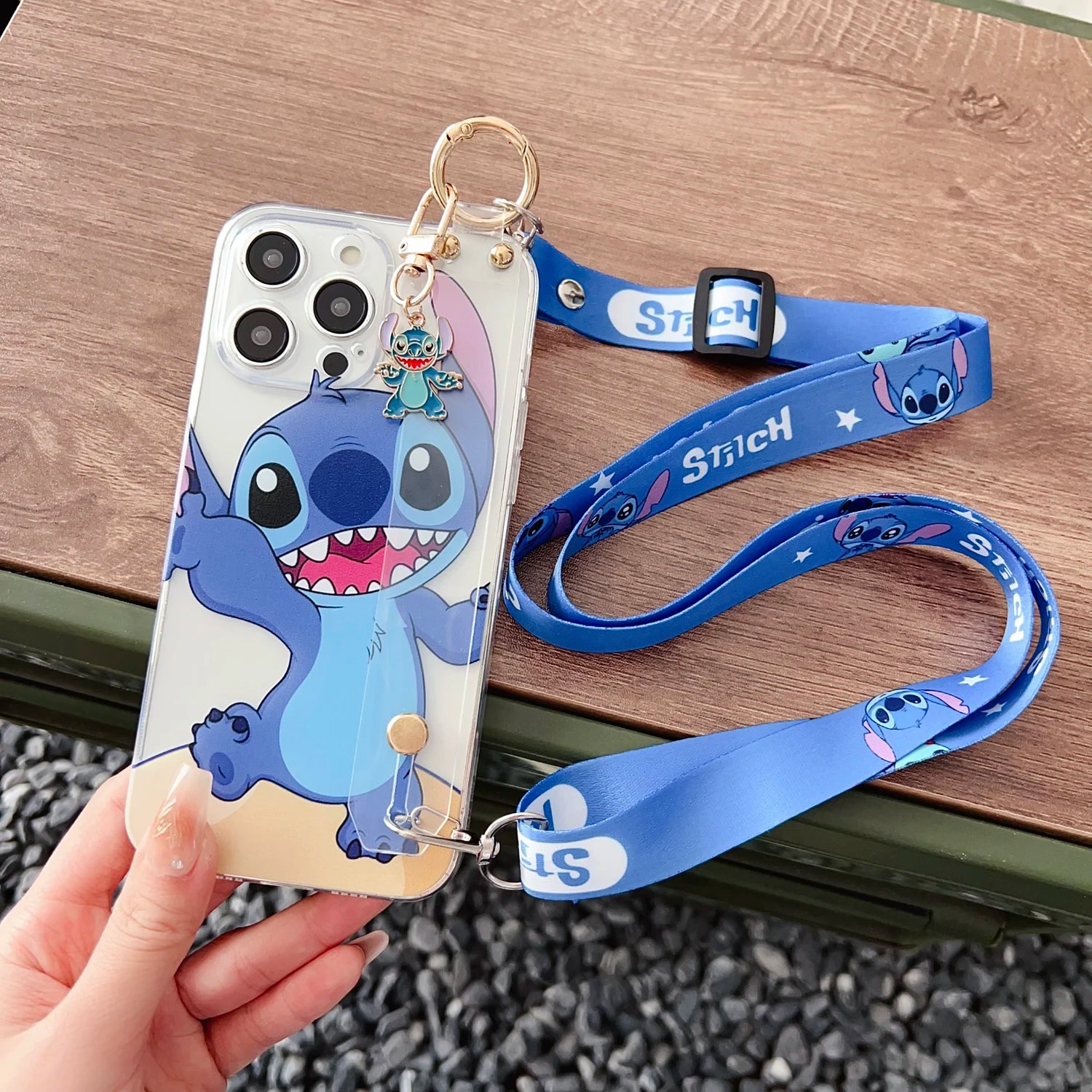 Cute Cartoon Anime TPU Phone Case with Holder – Full Coverage Protection