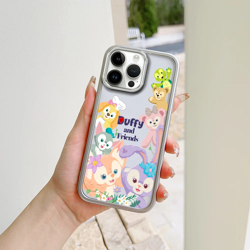 Cute Duffy & Friends Phone Case – Full Coverage Protection with Stylish Design