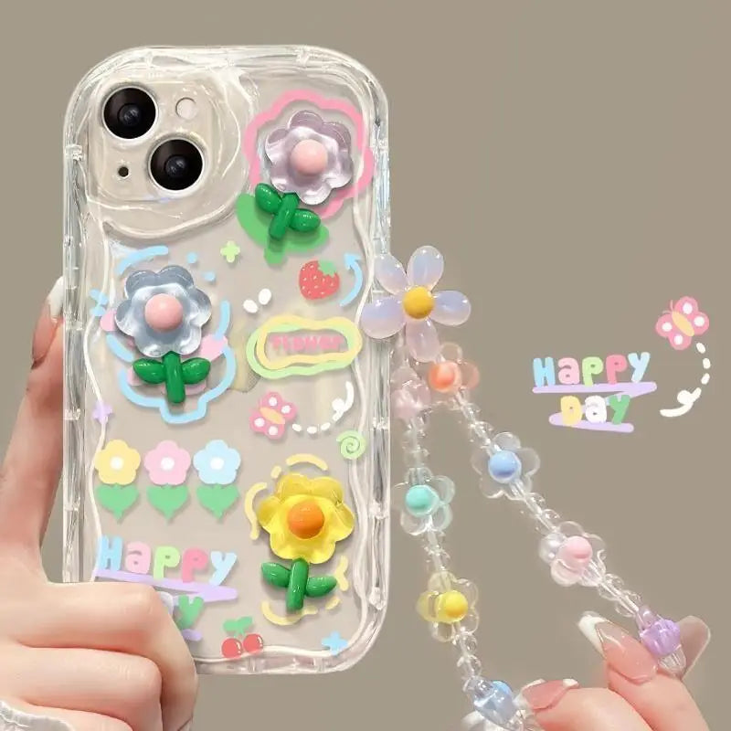 Cute Anime Cartoon Soft Silicone Full Coverage Case – Stylish Protection for Your Phone