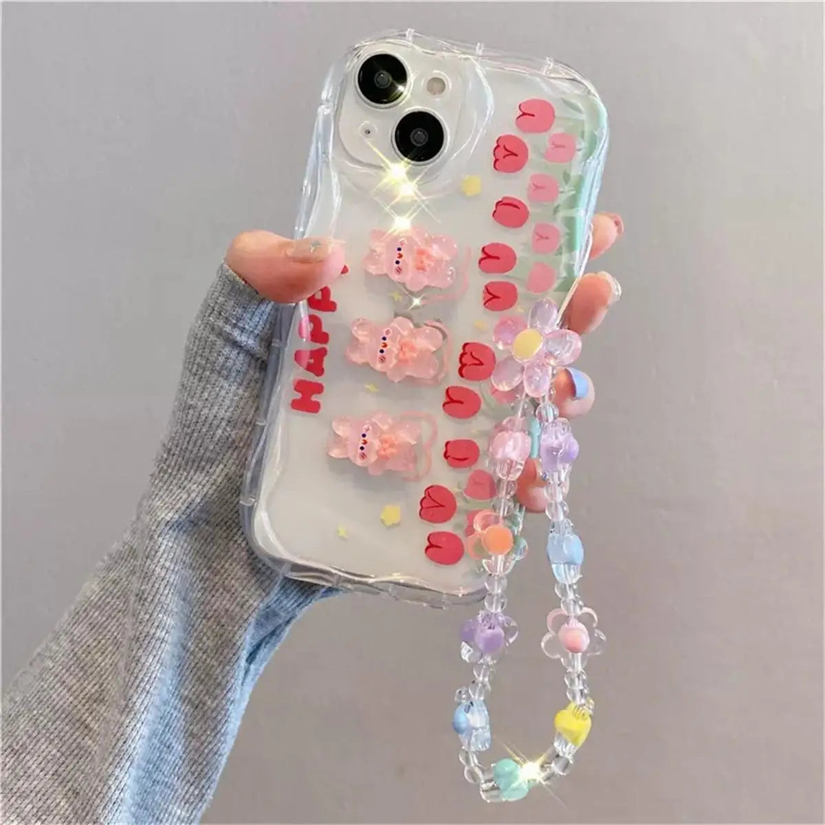 Cute Anime Cartoon Soft Silicone Full Coverage Case – Stylish Protection for Your Phone