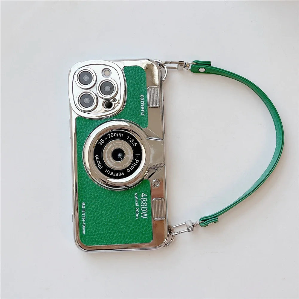 Resin Wristband Lanyard Phone Case – Stylish Protection & Easy Carry