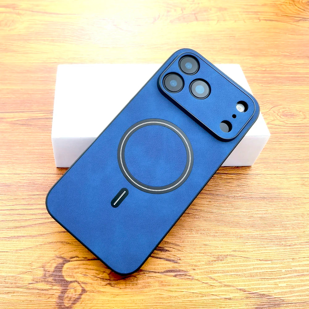 Luxury Artificial Leather Full Coverage Phone Case β Anti-Scratch & Anti-Fingerprint