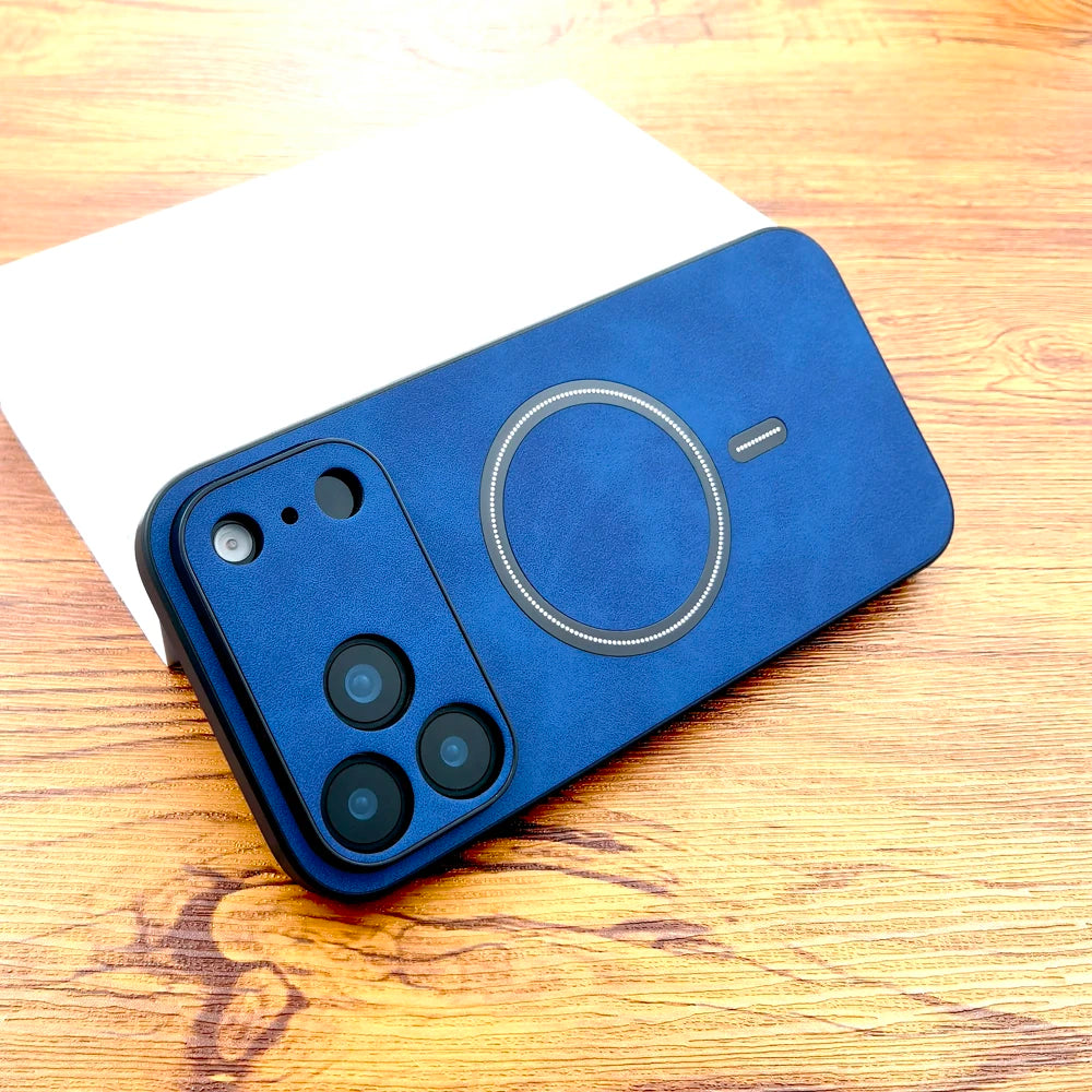 Luxury Artificial Leather Full Coverage Phone Case β Anti-Scratch & Anti-Fingerprint