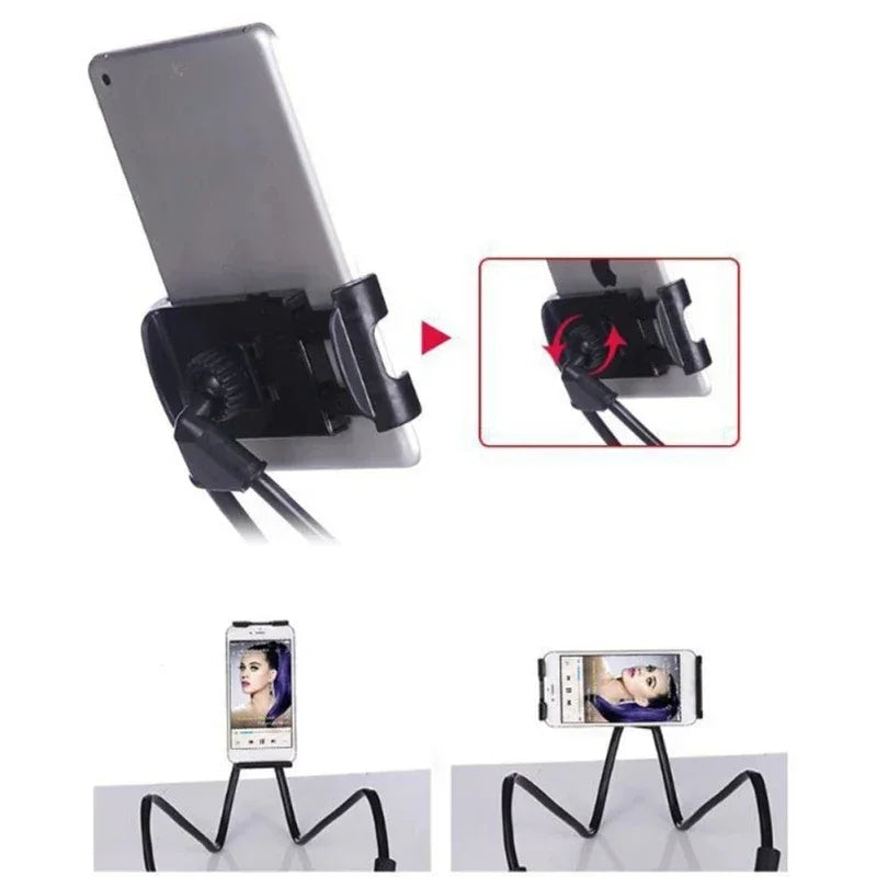 Flexible Mobile Phone Holder Hanging Neck Lazy Necklace Bracket Bed360 Degree Phones Holder Stand For iPhone Xiaomi Samsung