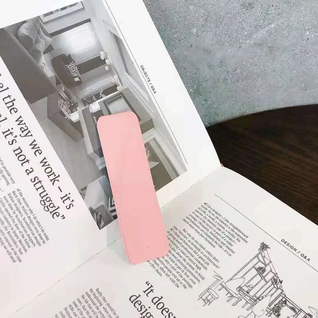 Desktop Folding Push Pull Stand Phone Ring Buckle Simple Solid Color Back Adhesive Phone Stand Creative Lazy