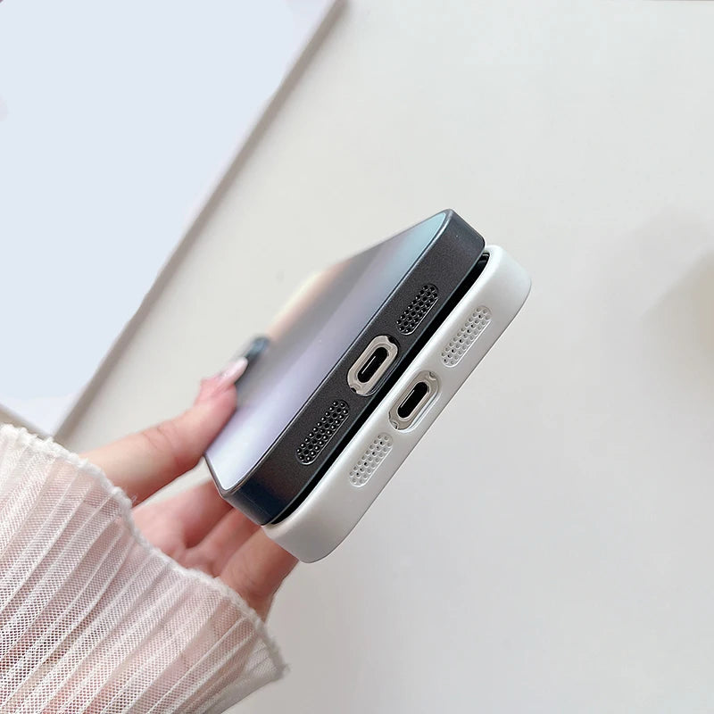 Geometric Tempered Glass Phone Case – Heavy Duty, Anti-Scratch & Stylish Protection