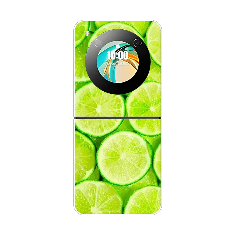 Stylish Transparent Cartoon & Pattern Hard PC Case for ZTE Nubia Flip / Flip 2 / Libero Flip – Shockproof & Anti-Scratch Protection
