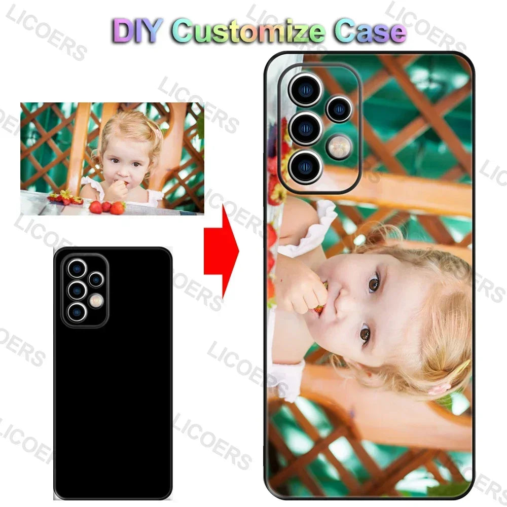 Custom DIY Samsung Galaxy Case – Personalized Photo & Design Protective Cover (S20 / S21 / S22 / A-Series & More)