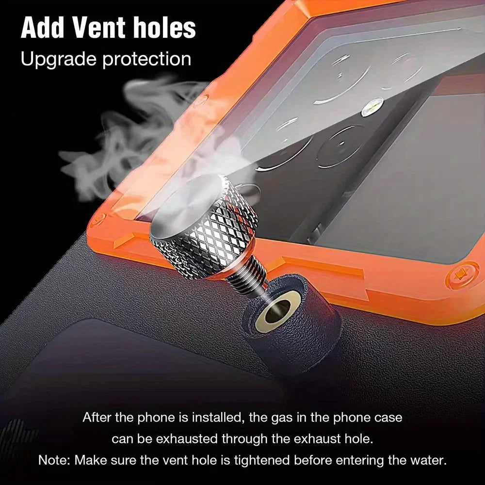 Waterproof Diving Phone Case with Lanyard – 15m/50ft Premium Protective Housing
