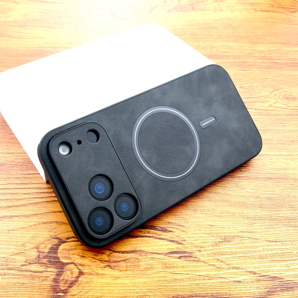 Luxury Artificial Leather Full Coverage Phone Case β Anti-Scratch & Anti-Fingerprint