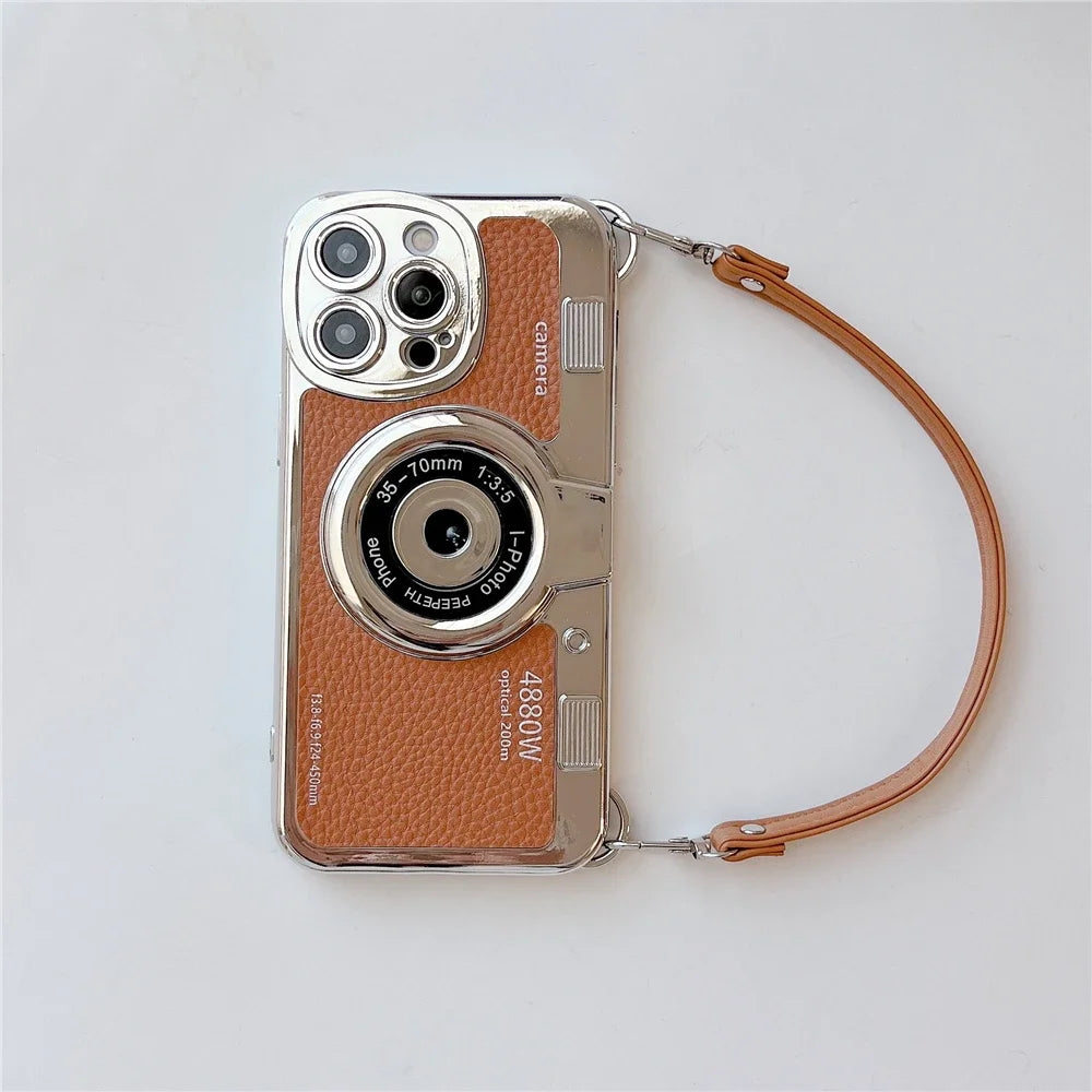 Resin Wristband Lanyard Phone Case – Stylish Protection & Easy Carry