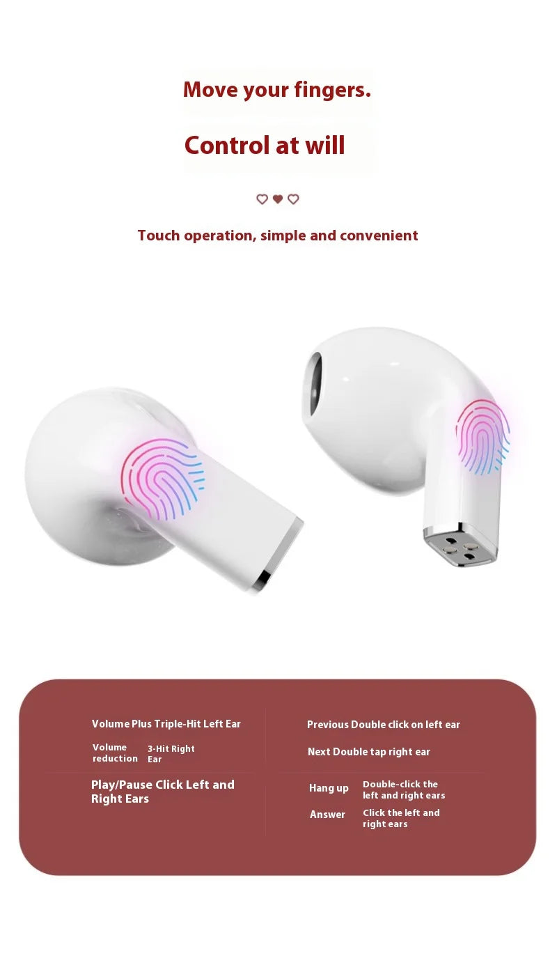 MIJIA K520 True Wireless Bluetooth Earphones | 30H Battery Life, ANC, Gaming & Sports In-Ear Headphones with Mic