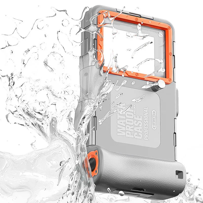 Waterproof Diving Phone Case with Lanyard – 15m/50ft Premium Protective Housing