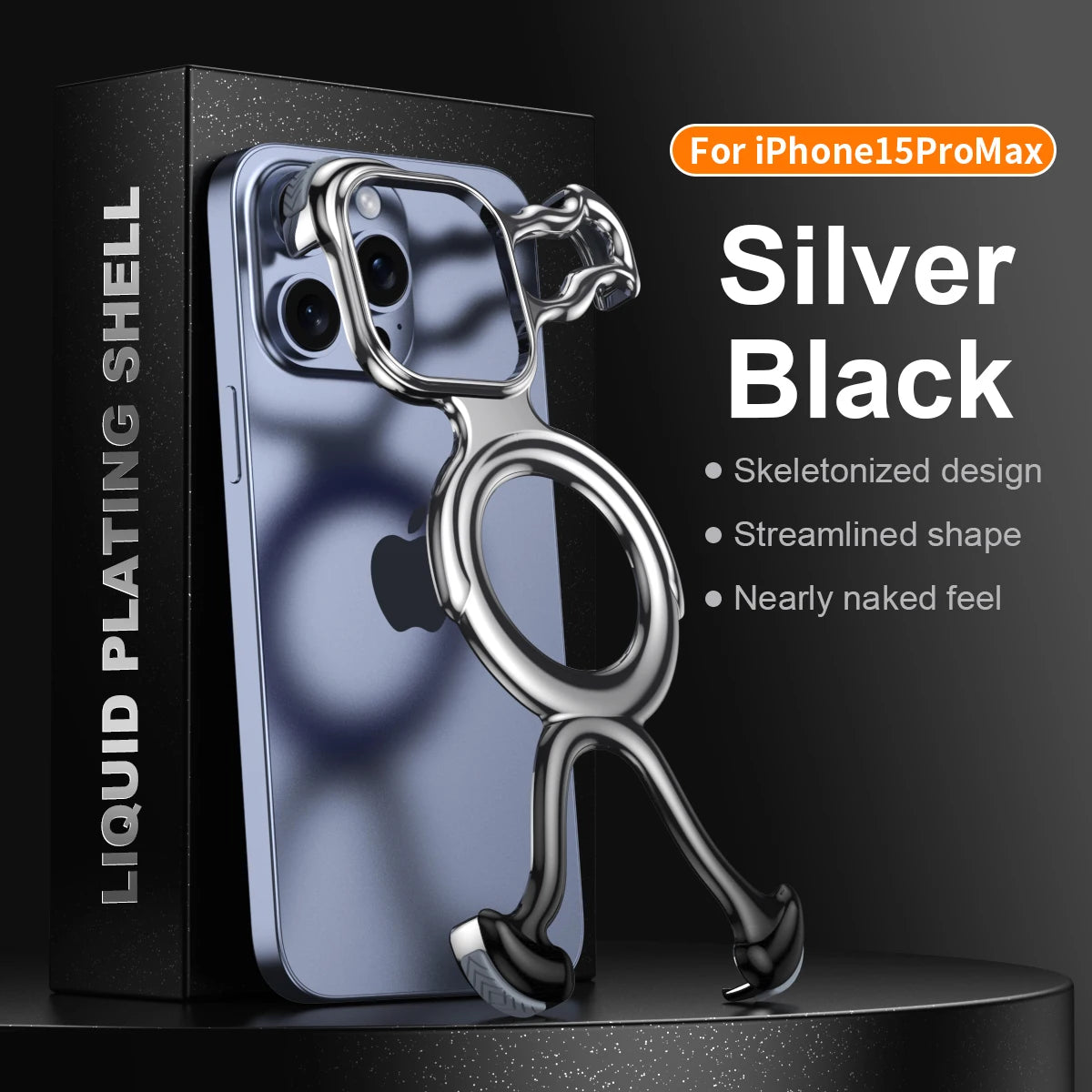 Magnetic Metal Phone Anti-fall Cover