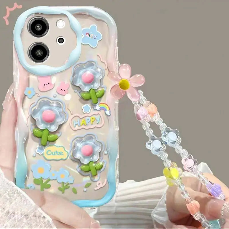 Cute Anime Cartoon Soft Silicone Full Coverage Case – Stylish Protection for Your Phone