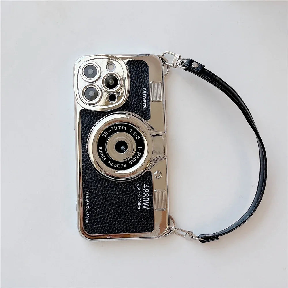 Resin Wristband Lanyard Phone Case – Stylish Protection & Easy Carry