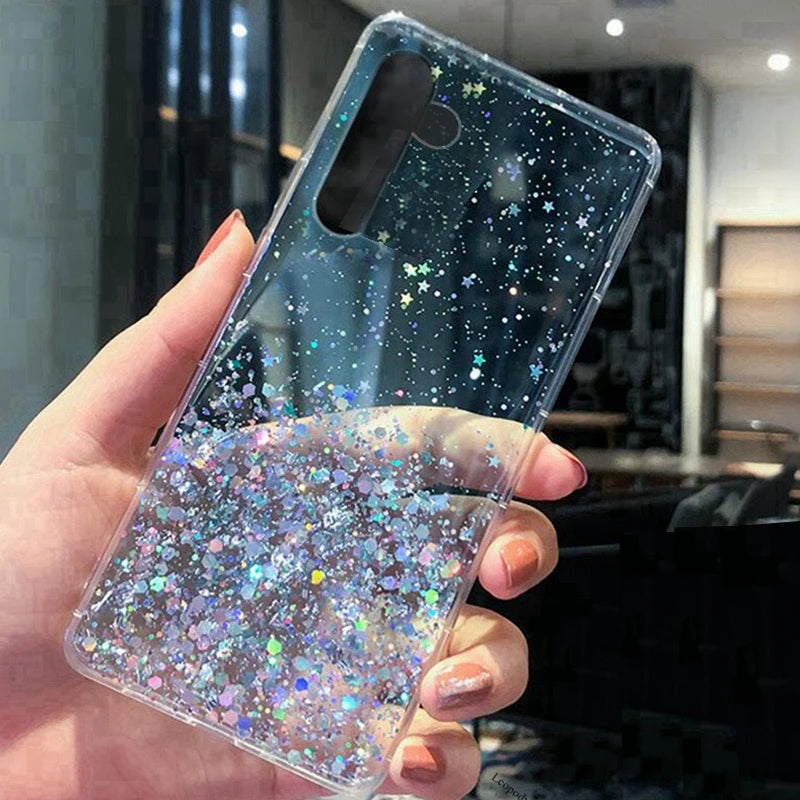 Starry Sky Glitter Case for Samsung Galaxy A56 – Stylish & Durable Protection