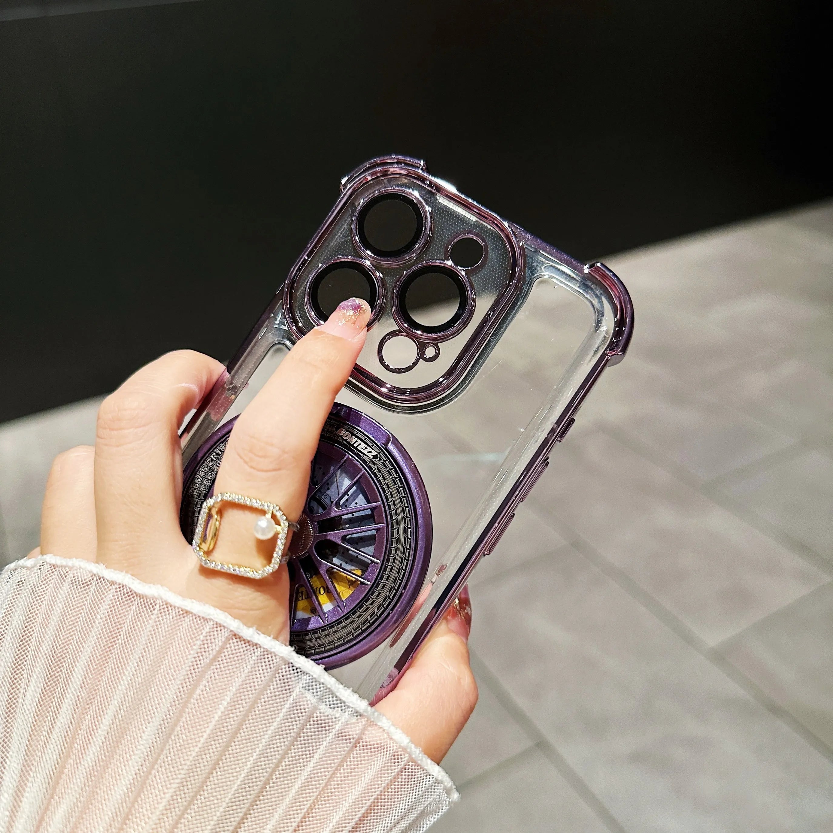 Luxury Magnetic Shockproof Armor Case with Camera Protection & Kickstand for iPhone 16/15/14/13/12/11/X Series