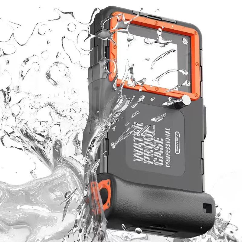 Waterproof Diving Phone Case with Lanyard – 15m/50ft Premium Protective Housing