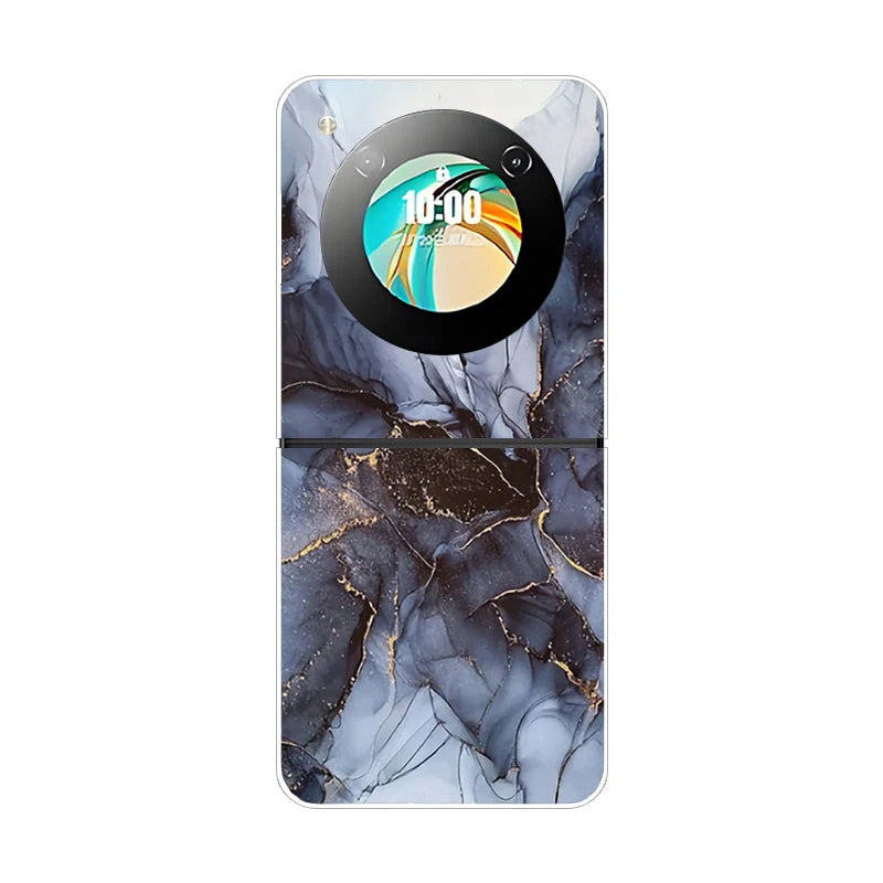 Stylish Transparent Cartoon & Pattern Hard PC Case for ZTE Nubia Flip / Flip 2 / Libero Flip – Shockproof & Anti-Scratch Protection