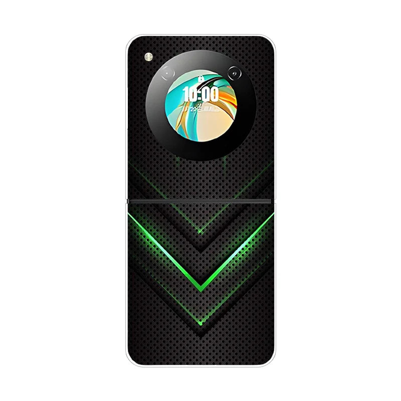 Stylish Transparent Cartoon & Pattern Hard PC Case for ZTE Nubia Flip / Flip 2 / Libero Flip – Shockproof & Anti-Scratch Protection