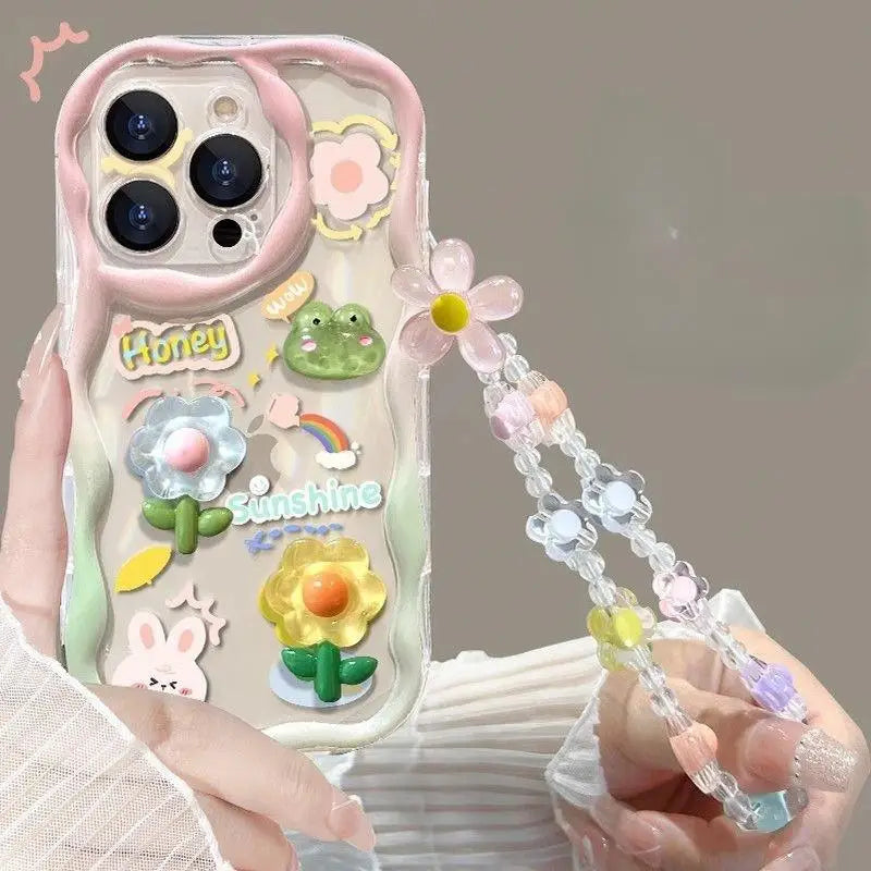 Cute Anime Cartoon Soft Silicone Full Coverage Case – Stylish Protection for Your Phone