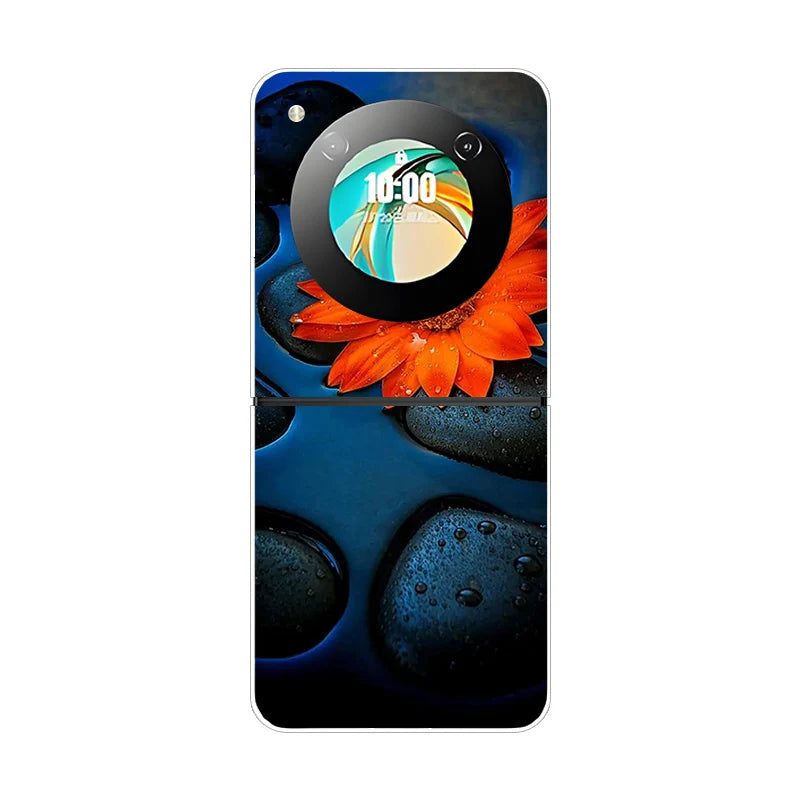 Stylish Transparent Cartoon & Pattern Hard PC Case for ZTE Nubia Flip / Flip 2 / Libero Flip – Shockproof & Anti-Scratch Protection