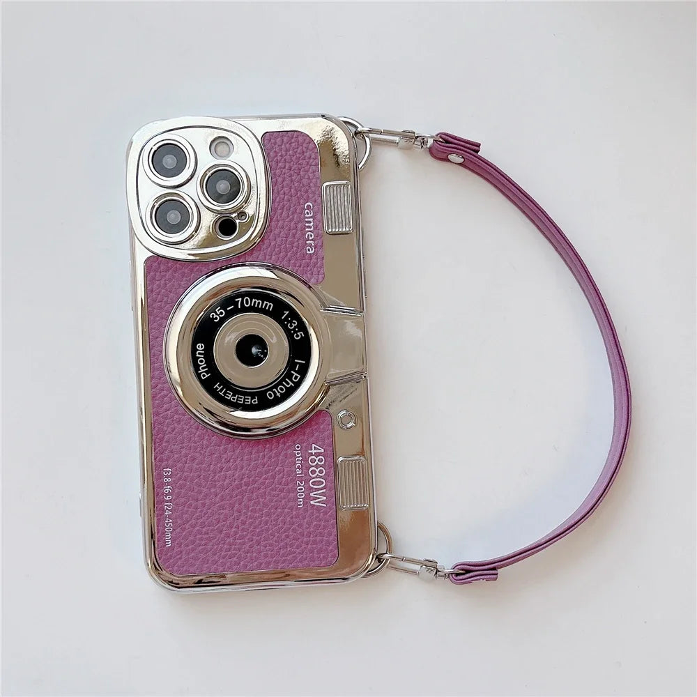 Resin Wristband Lanyard Phone Case – Stylish Protection & Easy Carry