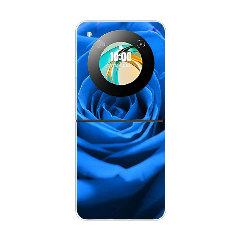 Stylish Transparent Cartoon & Pattern Hard PC Case for ZTE Nubia Flip / Flip 2 / Libero Flip – Shockproof & Anti-Scratch Protection