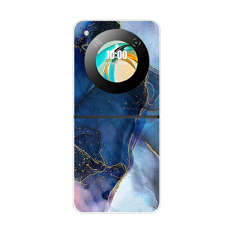 Stylish Transparent Cartoon & Pattern Hard PC Case for ZTE Nubia Flip / Flip 2 / Libero Flip – Shockproof & Anti-Scratch Protection