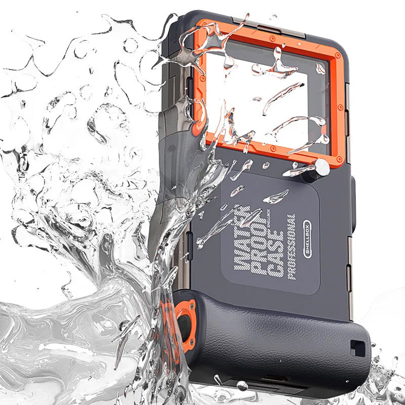 Waterproof Diving Phone Case with Lanyard – 15m/50ft Premium Protective Housing