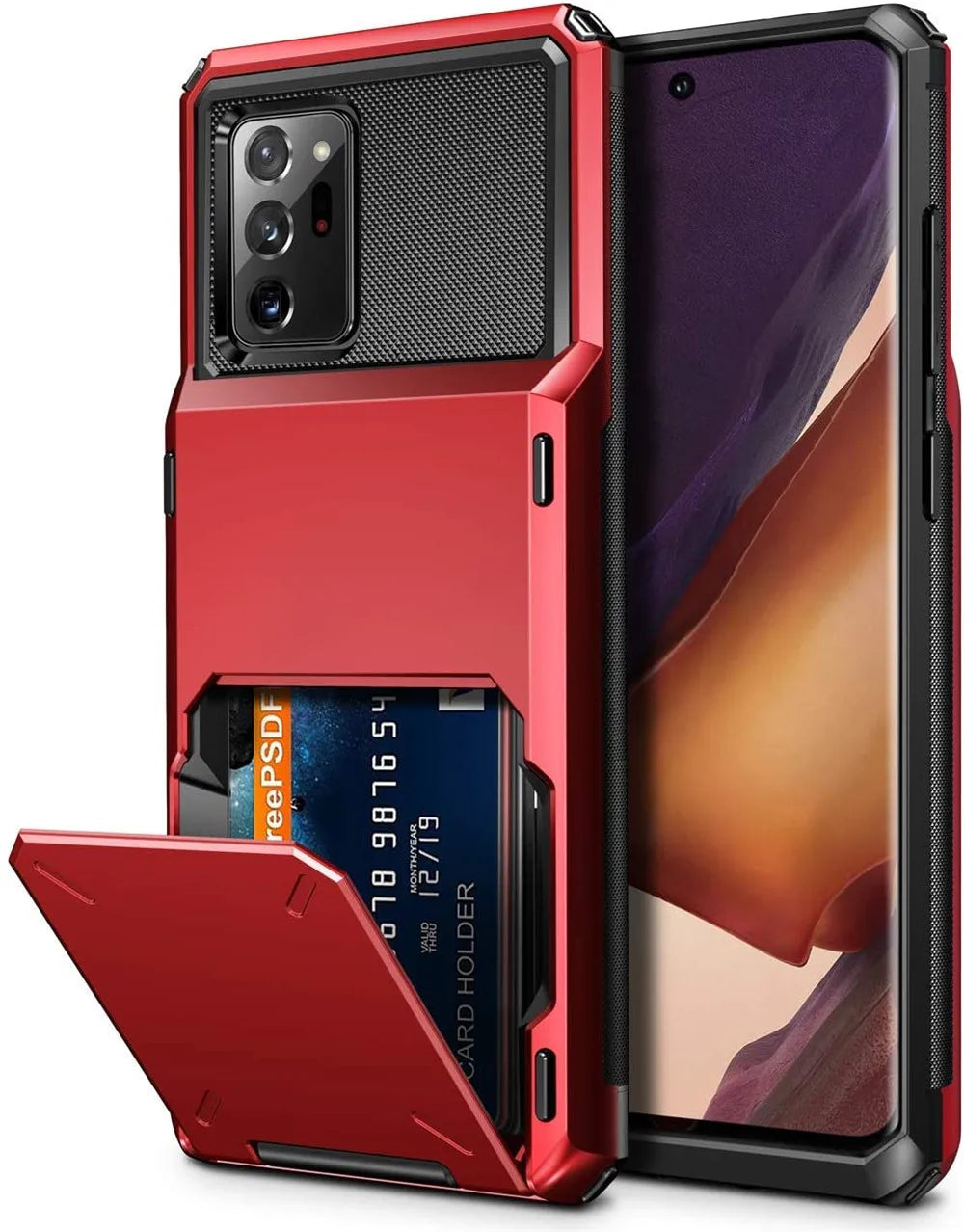 Luxury Wallet Shockproof Case with Card Holder for Samsung Galaxy Note 20 Ultra & Note 20 – Slim & Stylish Protection