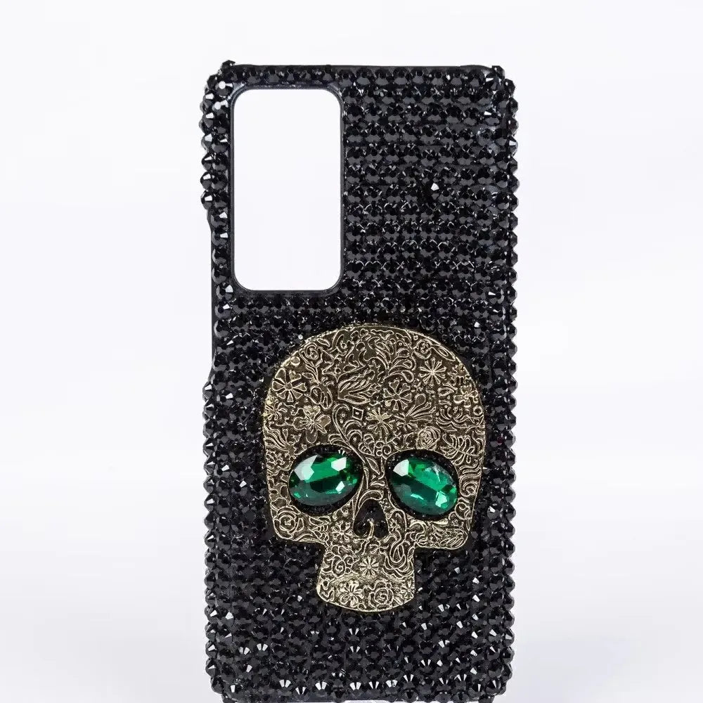 Handcrafted Punk Diamond Rivet Case | Unique iPhone Cover