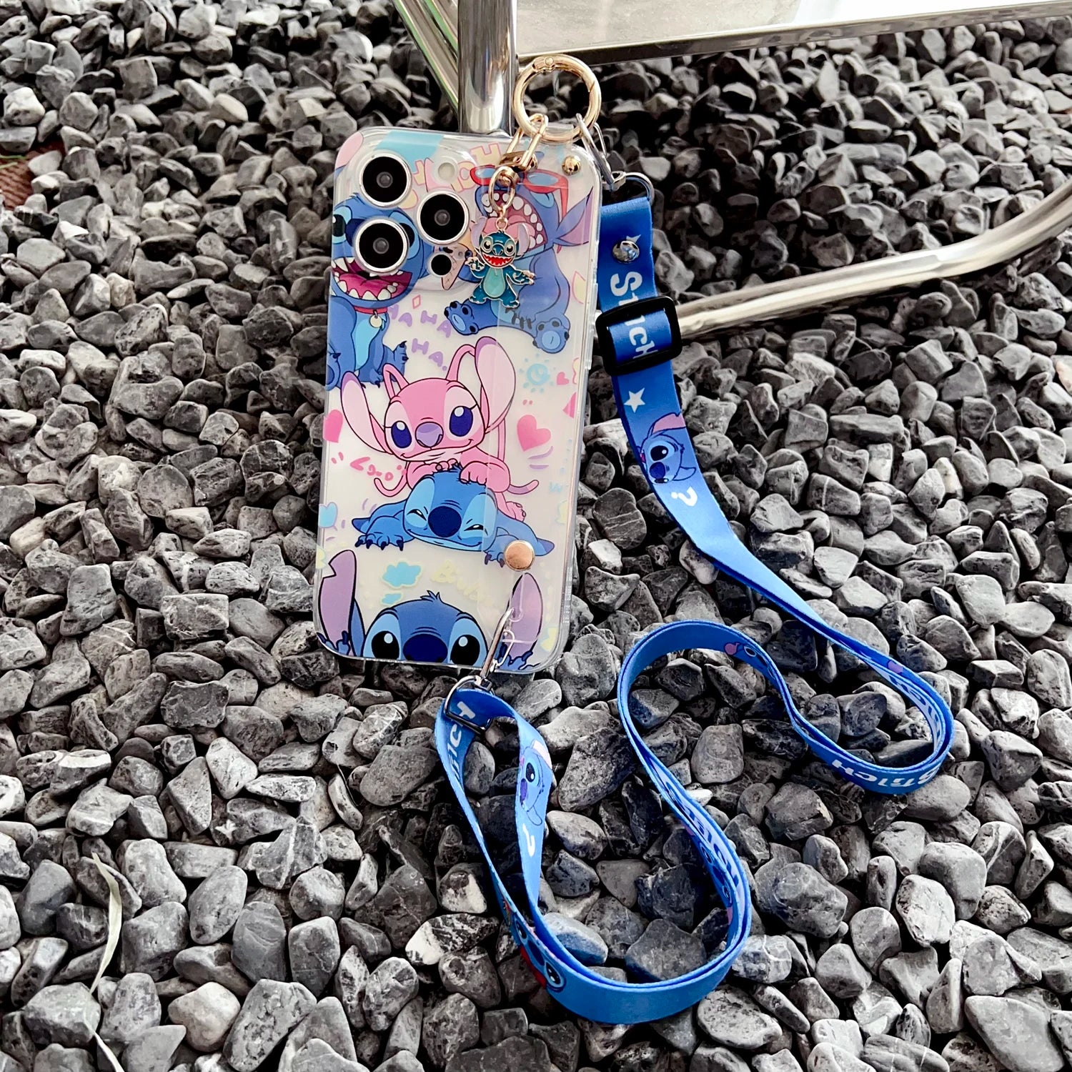 Cute Cartoon Anime TPU Phone Case with Holder – Full Coverage Protection