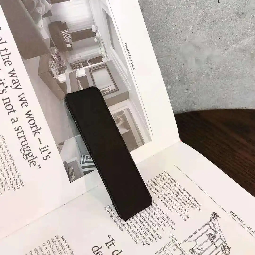 Desktop Folding Push Pull Stand Phone Ring Buckle Simple Solid Color Back Adhesive Phone Stand Creative Lazy