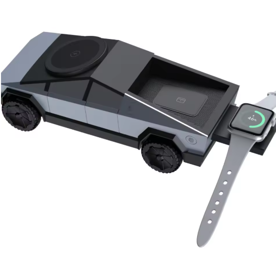 Multifunctional Magnetic Wireless Charger Car 3-in-1