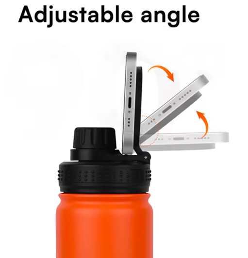 MagSafe Water Bottle with Phone Holder