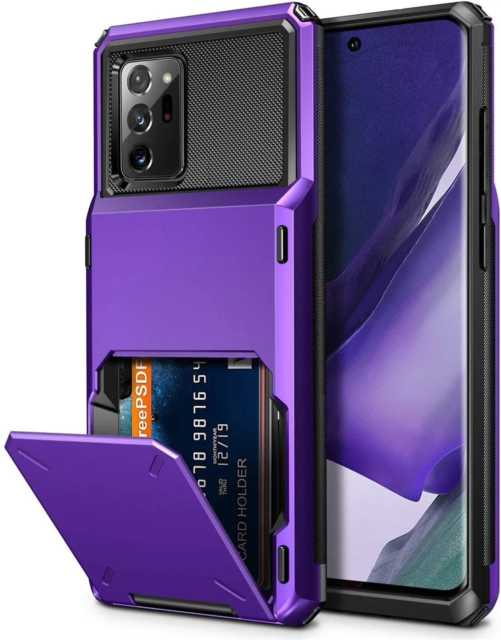 Luxury Wallet Shockproof Case with Card Holder for Samsung Galaxy Note 20 Ultra & Note 20 – Slim & Stylish Protection