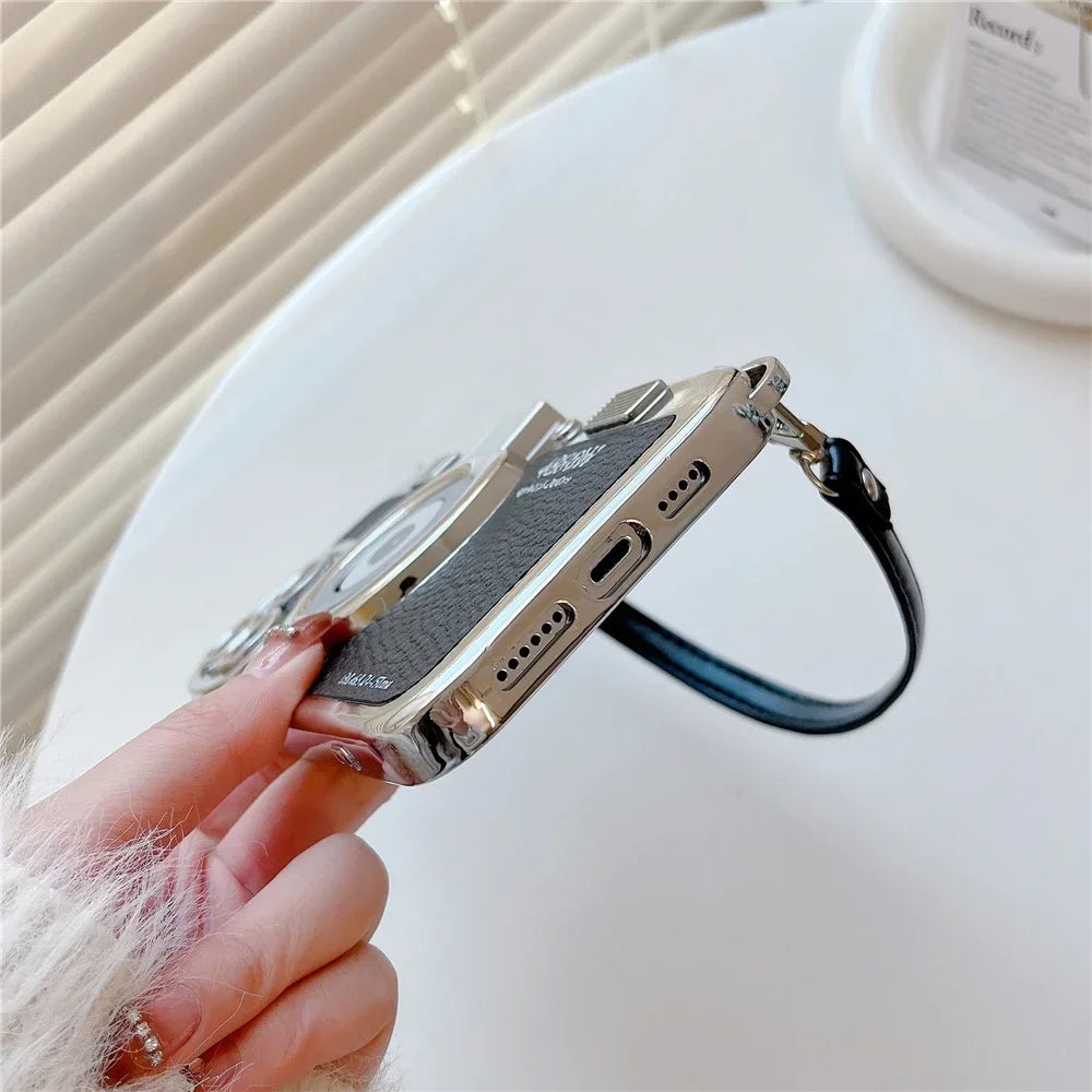 Resin Wristband Lanyard Phone Case – Stylish Protection & Easy Carry