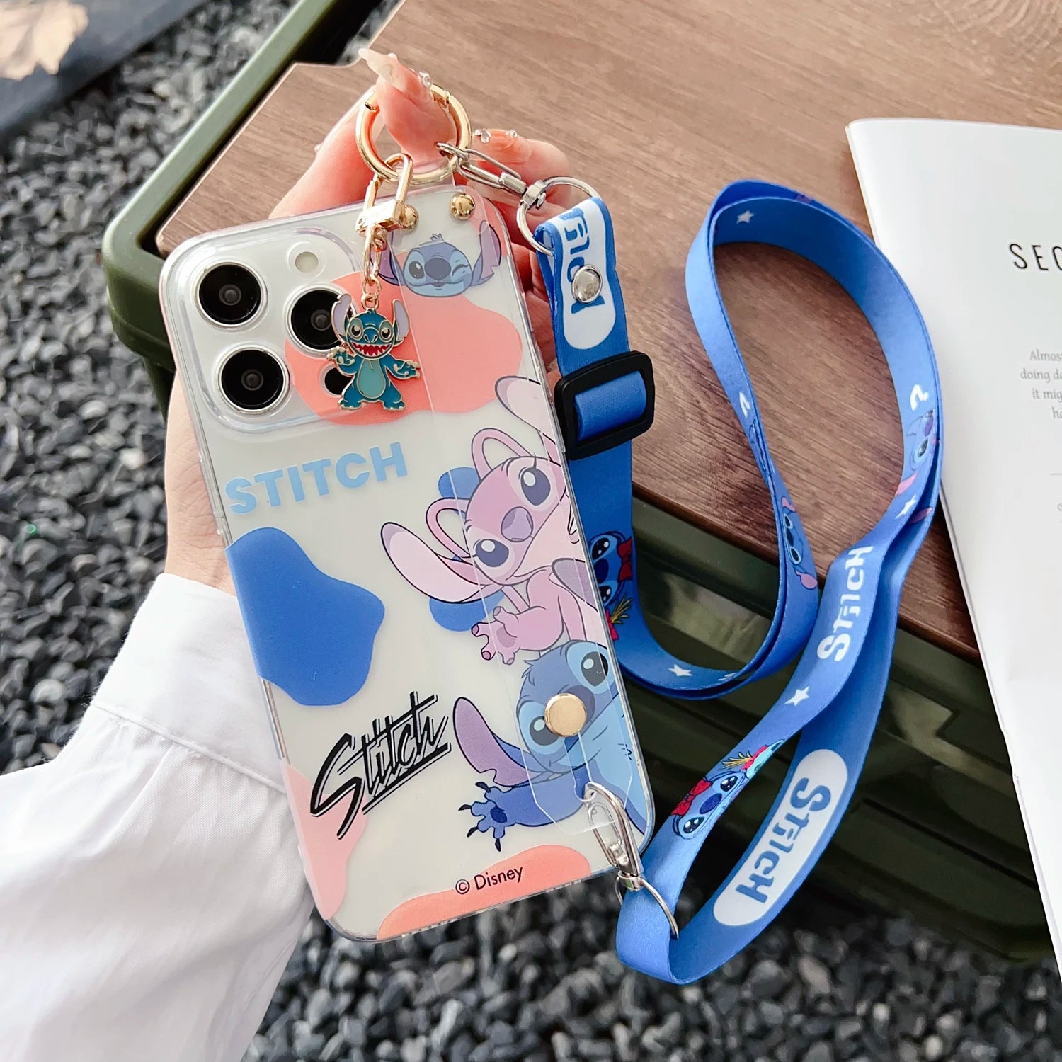 Cute Cartoon Anime TPU Phone Case with Holder – Full Coverage Protection