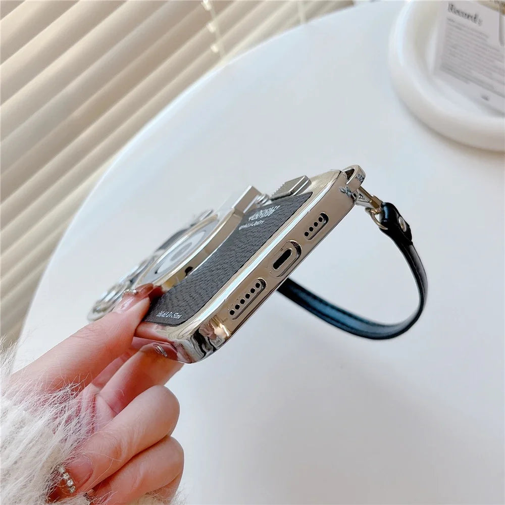 Resin Wristband Lanyard Phone Case – Stylish Protection & Easy Carry