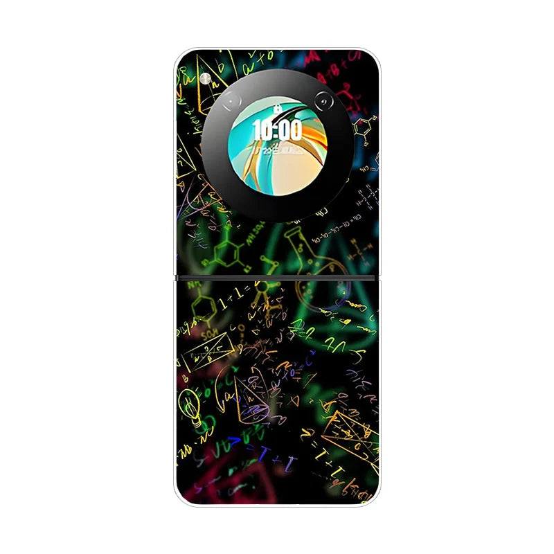 Stylish Transparent Cartoon & Pattern Hard PC Case for ZTE Nubia Flip / Flip 2 / Libero Flip – Shockproof & Anti-Scratch Protection