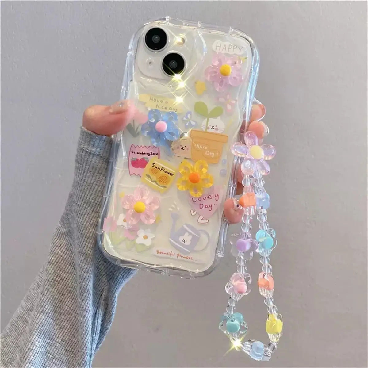 Cute Anime Cartoon Soft Silicone Full Coverage Case – Stylish Protection for Your Phone