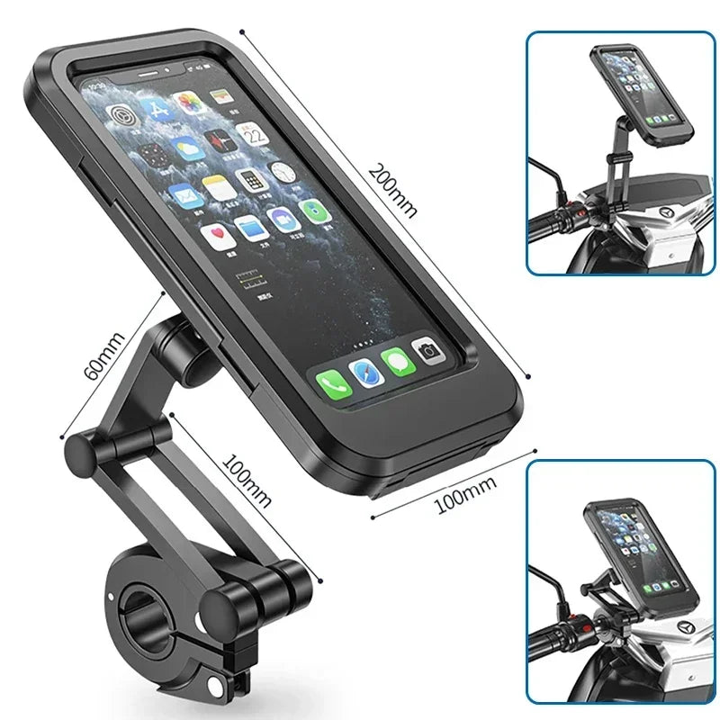 ๐๏ธ Motorcycle Phone Waterproof Bracket โ Universal 6.7" Mount