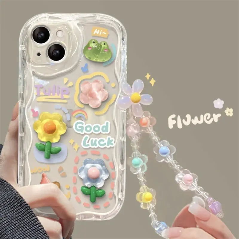 Cute Anime Cartoon Soft Silicone Full Coverage Case – Stylish Protection for Your Phone