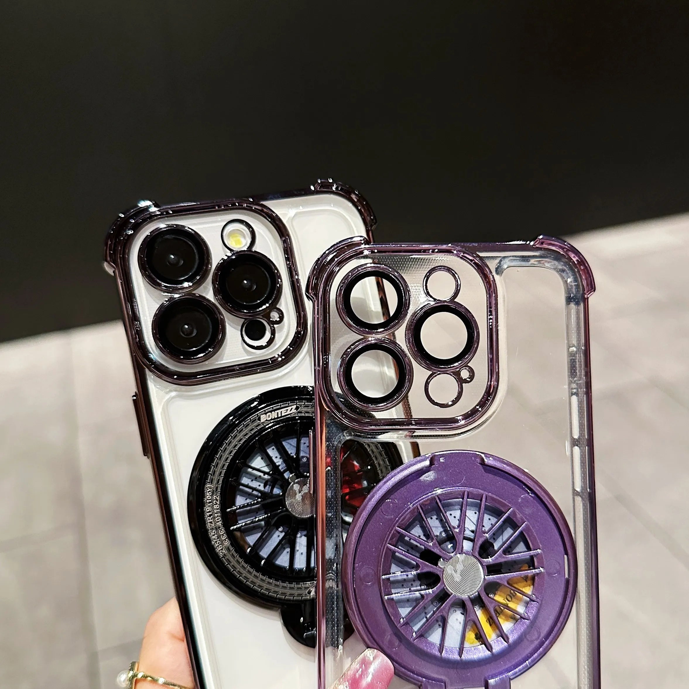 Luxury Magnetic Shockproof Armor Case with Camera Protection & Kickstand for iPhone 16/15/14/13/12/11/X Series